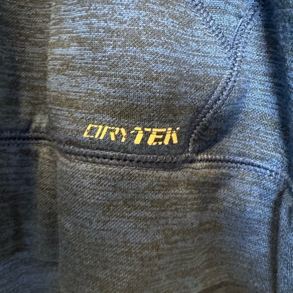 Tek Gear DryTEX Navy Blue Hoodie Size L Large - Picture 10 of 11